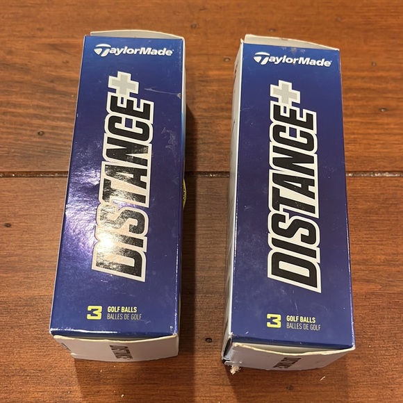 TaylorMade Distance + 6 Golf Balls Designed for Speed Hi-Visibility Yellow - Picture 3 of 5